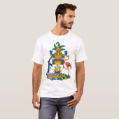 Bahamas Coat of Arms T-shirt (Front Full)