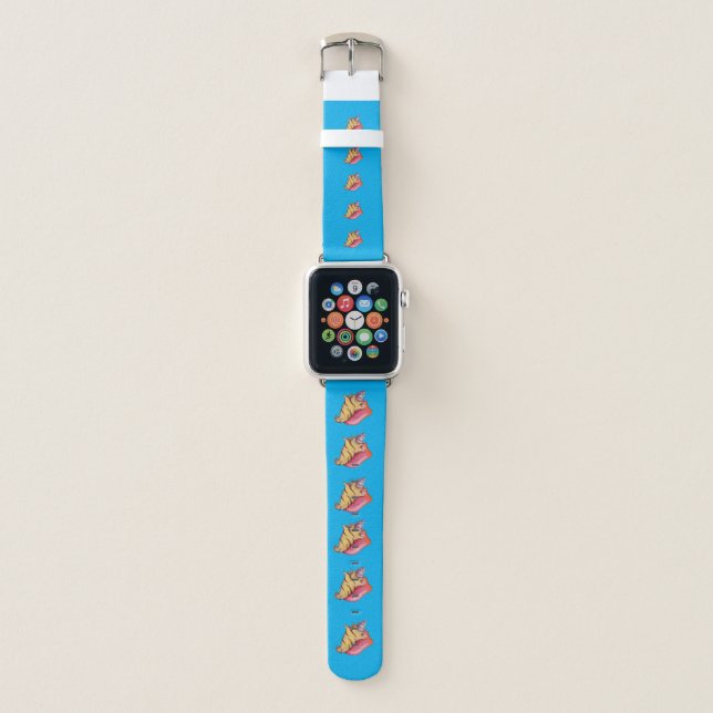 Bahamas Conch Shell Apple Watch Band (Front)