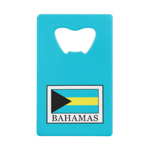 Bahamas Credit Card Bottle Opener