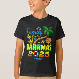 Bahamas Cruise 2025 Family Friends Group Vacation T-Shirt