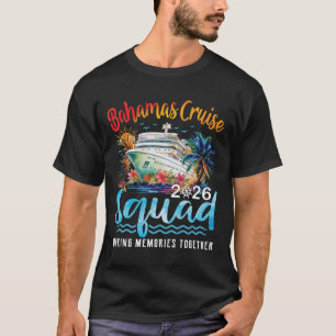 Bahamas Cruise Squad 2026 Family Group Matching Va T-Shirt