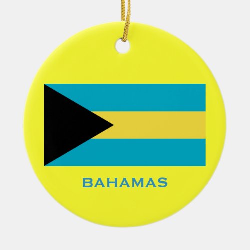 BAHAMAS Custom Christmas Ornament