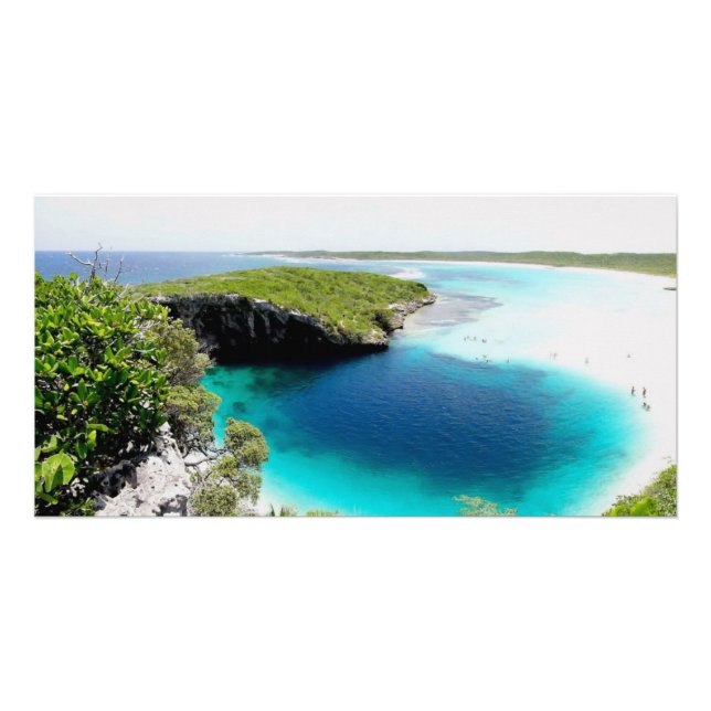 Bahamas Dean's Blue Hole Card (Front)