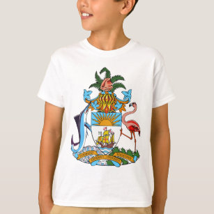  Bahamas Coat Of Arms Emblem On Shirts For Women Kids