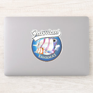 Bahamas fabulous logo sticker