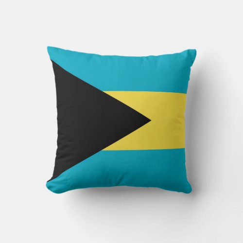 Bahamas Flag American MoJo Pillow