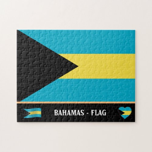 Bahamas Flag  Bahamas country  Bahamas Jigsaw Puzzle