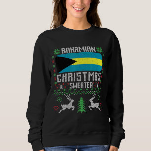 Bahamas Flag Bahamian Christmas Sweater