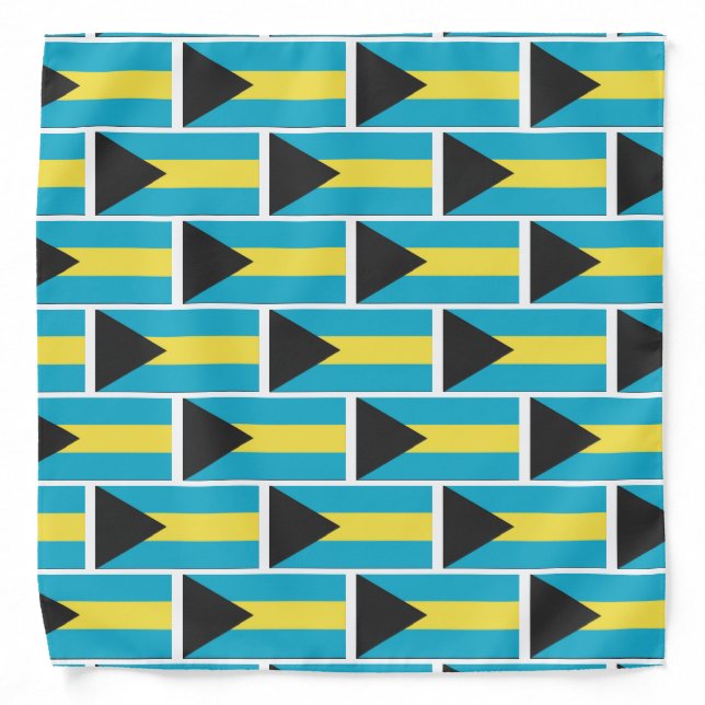 BAHAMAS Flag Bandana (Front)