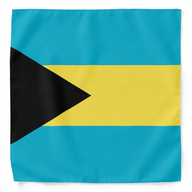 Bahamas flag bandana (Front)