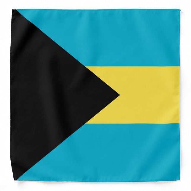 Bahamas flag bandana (Front)