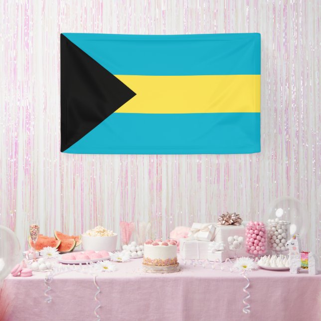Bahamas flag banner (Party)