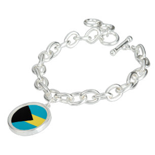 Bahamas flag bracelet