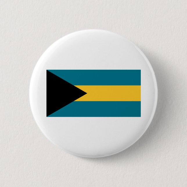 Bahamas Flag Button (Front)