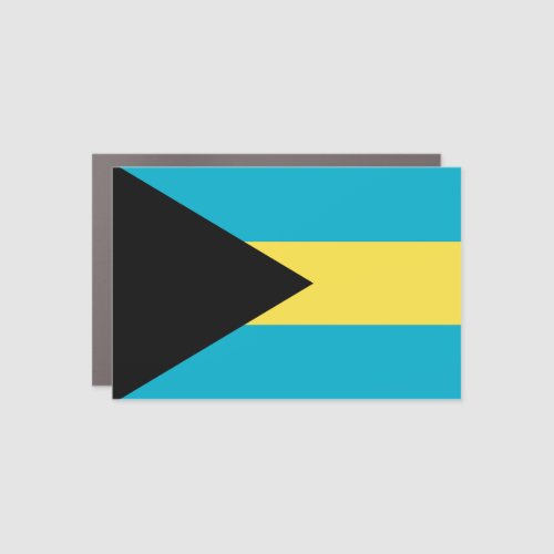 Bahamas Flag Car Magnet