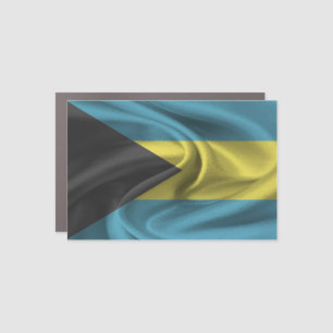 Bahamas Flag Car Magnet
