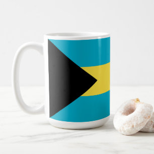 Bahamas flag coffee mug