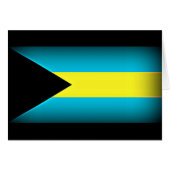 Bahamas Flag Dark Edge (Front Horizontal)