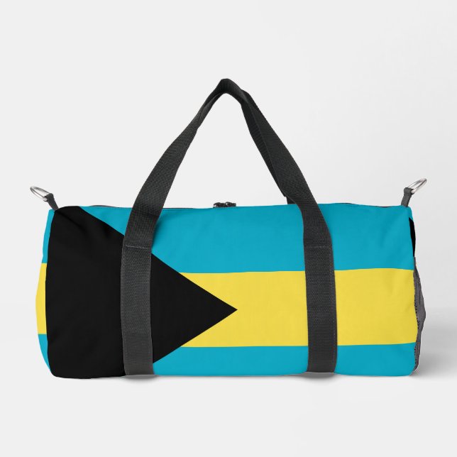 Bahamas flag duffle bag (Front)