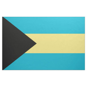 Bahamas Flag Fabric