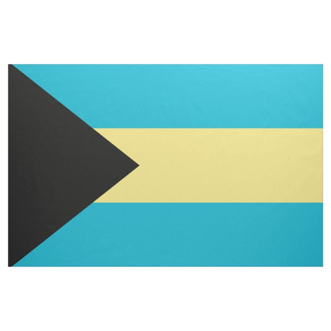 Bahamas Flag Fabric (Yard)