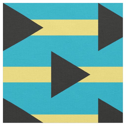 Bahamas flag fabric