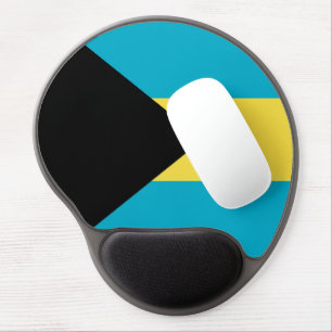 Bahamas flag gel mouse pad