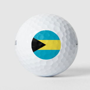 Bahamas Flag Golf Balls