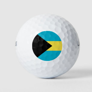 Bahamas flag golf balls