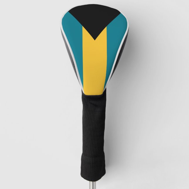 Bahamas flag Golf Head Cover (Front)