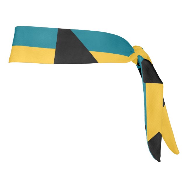 Bahamas flag Headband (Rotate 90)