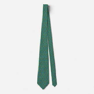 Bahamas Flag Hearts Tie