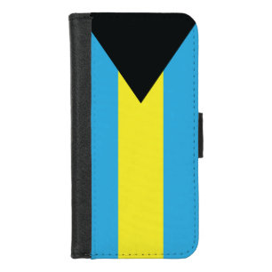 Bahamas flag iPhone 8/7 wallet case