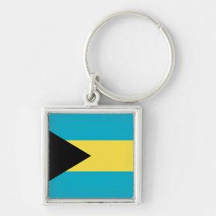 Bahamas Flag Keychain
