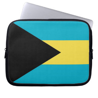 Bahamas Flag Laptop Sleeve