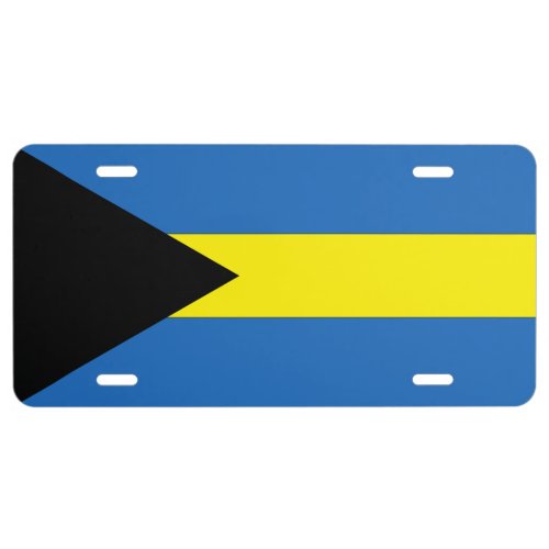Bahamas Flag License Plate