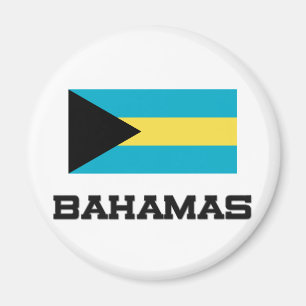 Bahamas Flag Magnet