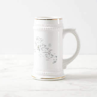 Bahamas Flag ~ Map Mug