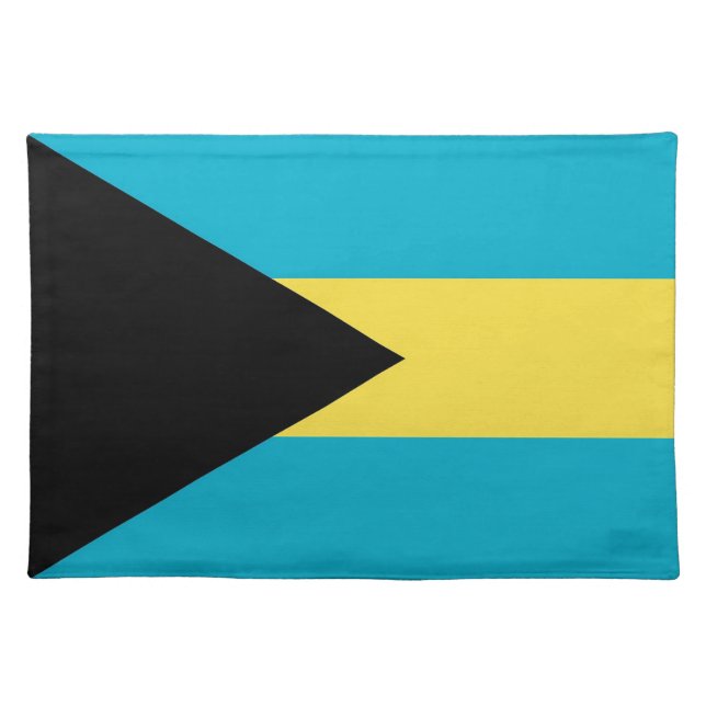 Bahamas Flag MoJo Placemat (Front)