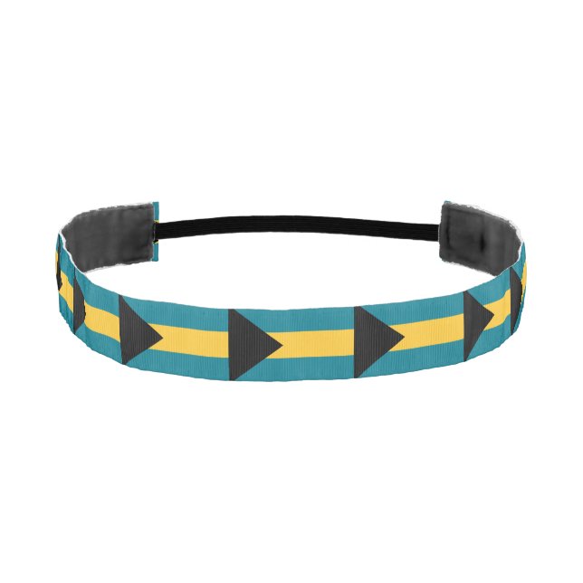 Bahamas flag Non-Slip Headbands (Front)