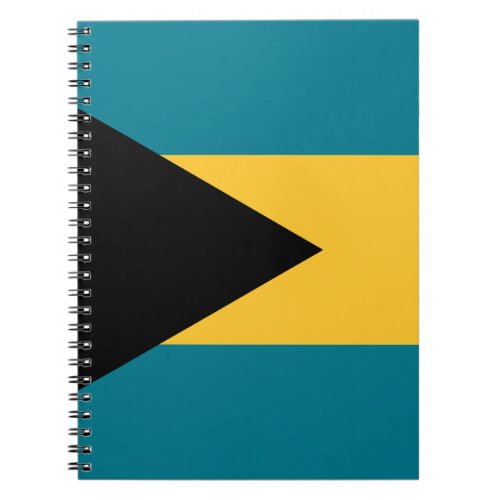 Bahamas Flag Notebook