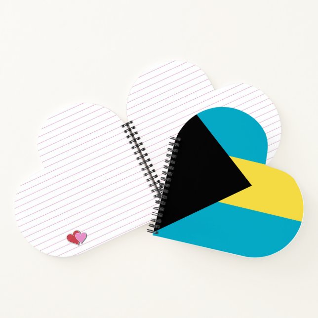 Bahamas flag notebook (Inside)