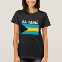 Bahamas,flag of Bahamas T-Shirt