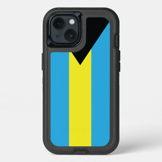 Bahamas flag otterbox iPhone case (Back)