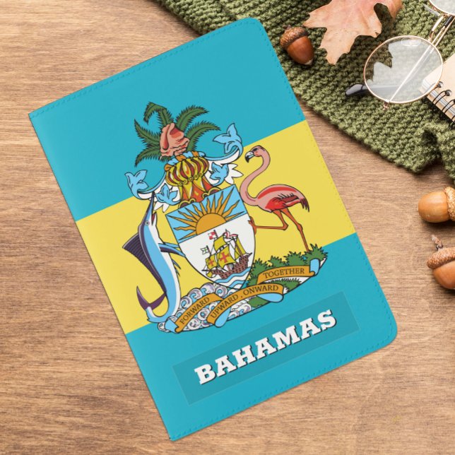 Bahamas Flag passport, holiday, Bahamas Passport Holder (Bahamas Passport Cover / Flag)