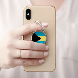 Bahamas flag phone ring stand