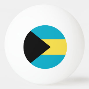 Bahamas flag ping pong ball