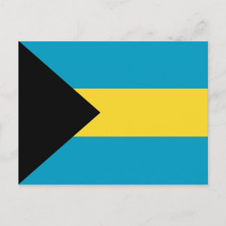 Bahamas Flag Postcard