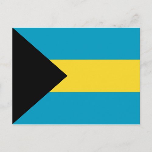 Bahamas Flag Postcard