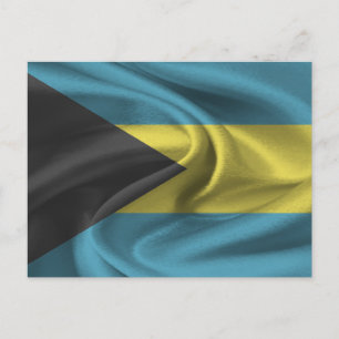 Bahamas Flag Postcard
